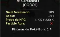 Conta PXG nível 200
