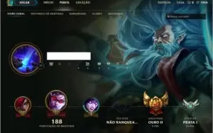 Conta League of Legends - Gold 2 + Champs e Skins+