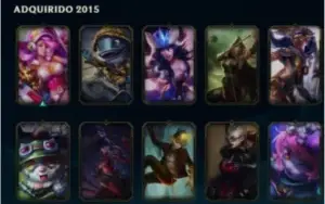 LEVEL 40 UNRANKED, +44 CHAMP, +24 SKINS, +EMOTE DEFENSOR