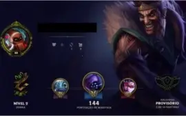 LEVEL 40 UNRANKED, +44 CHAMP, +24 SKINS, +EMOTE DEFENSOR