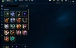 PLATINA 3 - 83 SKINS - 5 CAMPEÕES PARA TER TODOS