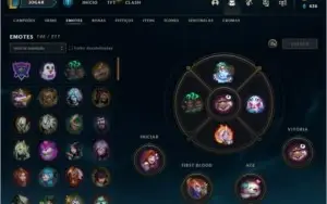 PLATINA 3 - 83 SKINS - 5 CAMPEÕES PARA TER TODOS