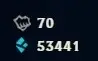 Conta LoL (Diamante 1) 115 Campeões 76 Skins 53k EA 7 Gemas