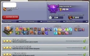 CLASH OF CLANS CV 11 LVL 134