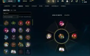 Conta Unranked com 42 Champs e 12 Skins