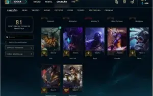 Conta diamante 4 s10 smurf 78% wr