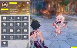 AR 55 Xiao + Lança de jade - Zhongli - Klee c1 - Mona c1