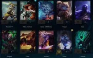 Conta de League of legends Platina 4 (e-mail verificado)