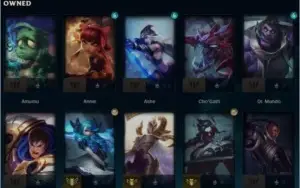 Conta de League of legends Platina 4 (e-mail verificado)