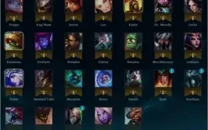Conta para smurfar com muita skin boa
