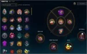 Conta Lol platina 3