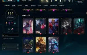 Fullacesso - Conta De 2017 - 184 Skins - Level 337 - 153 Cam