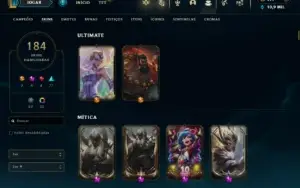Fullacesso - Conta De 2017 - 184 Skins - Level 337 - 153 Cam