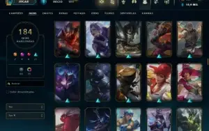 Fullacesso - Conta De 2017 - 184 Skins - Level 337 - 153 Cam