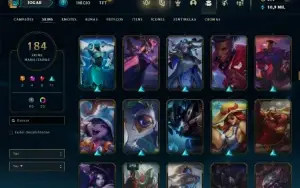 Fullacesso - Conta De 2017 - 184 Skins - Level 337 - 153 Cam