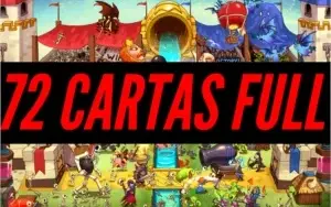 CLASH ROYALE NÍVEL 13 COM 72 CARTAS FULL 15 SKINS 70 EMOTES