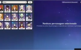 conta genshin impact AMERICA com 2 T5 AR42