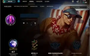 Conta LOL - lvl 26 Boa pra smurf