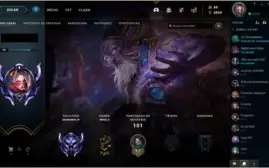 Conta de lol diamante 4 com 54% win rat mmr de d3