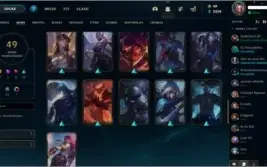 Conta de lol diamante 4 com 54% win rat mmr de d3