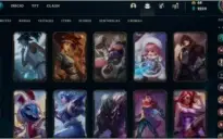 Conta de lol diamante 4 com 54% win rat mmr de d3