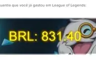 Conta de lol diamante 4 com 54% win rat mmr de d3