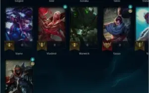Conta de lol no platina