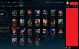 Conta de League of Legends Basica