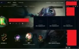 Conta de League of Legends Basica