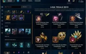 Conta League of Legends Diamante 4 Smurf 65% De Winrate