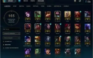 Conta League of Legends Diamante 4 Smurf 65% De Winrate