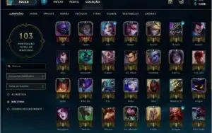 Conta League of Legends Diamante 4 Smurf 65% De Winrate