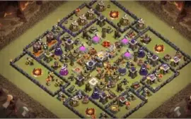 Conta Crash of Clans CV11 Avançado