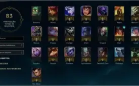Conta League of Legends lv 33