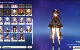 Conta Genshin AR55 Xiao, Hutao, Kazuha