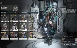 Conta Warframe Maestria 8, Full cash