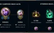 Conta D3 season passada, main supp, 1kk maestria soraka