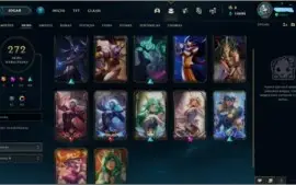 Conta D3 season passada, main supp, 1kk maestria soraka