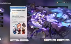 Conta Honkai Star Rail Blade/Kafka/Dan Heng/Seele/Bailu