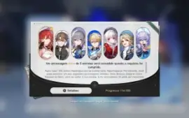 Conta Honkai Star Rail Blade/Kafka/Dan Heng/Seele/Bailu
