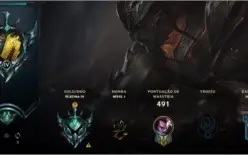 CONTA LOL 🌟 PLATINA 4 🌟 70 SKINS 🌟 141 CAMPEOES