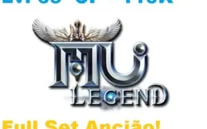 Conta Mu Legend Lenavis LV 65 CP 110K FULL SET ANCIÃO!