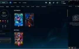 Conta lol 110 champs/ 51 skins/ unranked