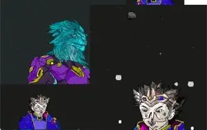 Cosmos Knights Nft - Ilustração Pessoal no mundo Cosmos.