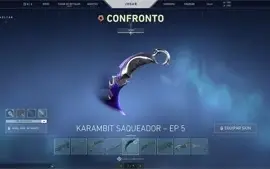 conta de valorant com muitas skins