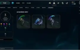 V > Atual GOLD4 MD5 com 23skins e 54champs(Plat4 na passada)