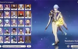 ✧ Genshin impact conta com 10 personagens 5 estrelas✧
