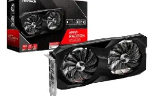 Placa de vídeo rx6600 AMD Asrock