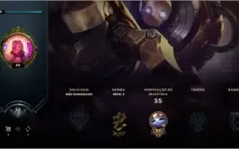 Conta unranked 12 skins
