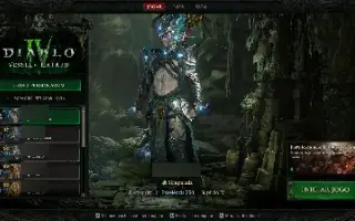 Conta Diablo 4 Com Skins De Loja E Dlc Nova